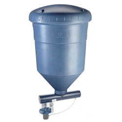 Hranitor cu snec si dispersor FIAP 60 kg # 1589-1